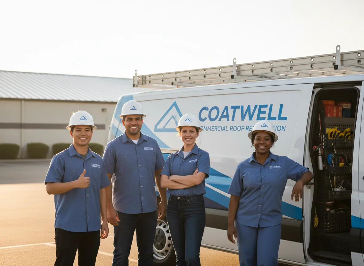 Commercial roof coating company in Belle Plaine, KS